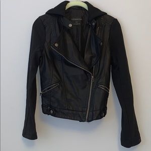 Leather jacket